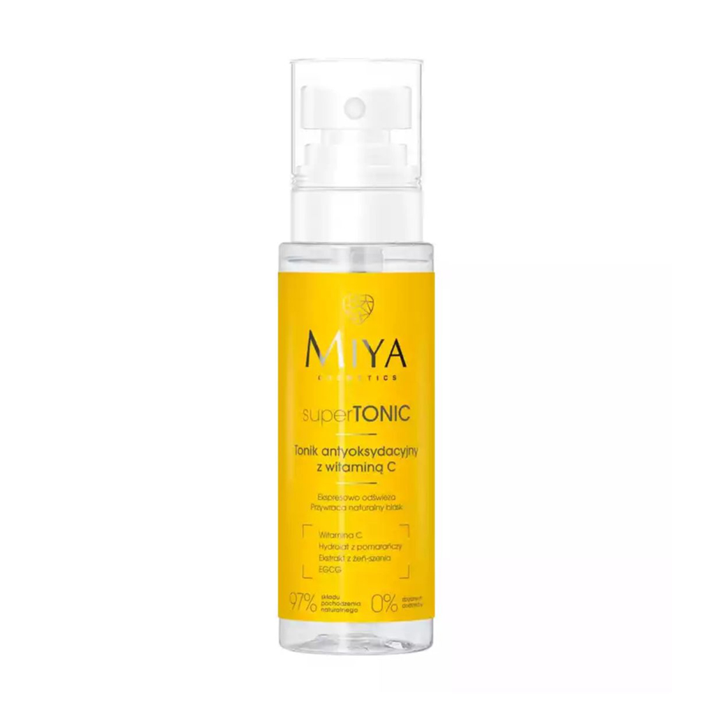 Антиоксидантний тонік для обличчя Miya Cosmetics Super Tonic з вітаміном С, 100 мл
