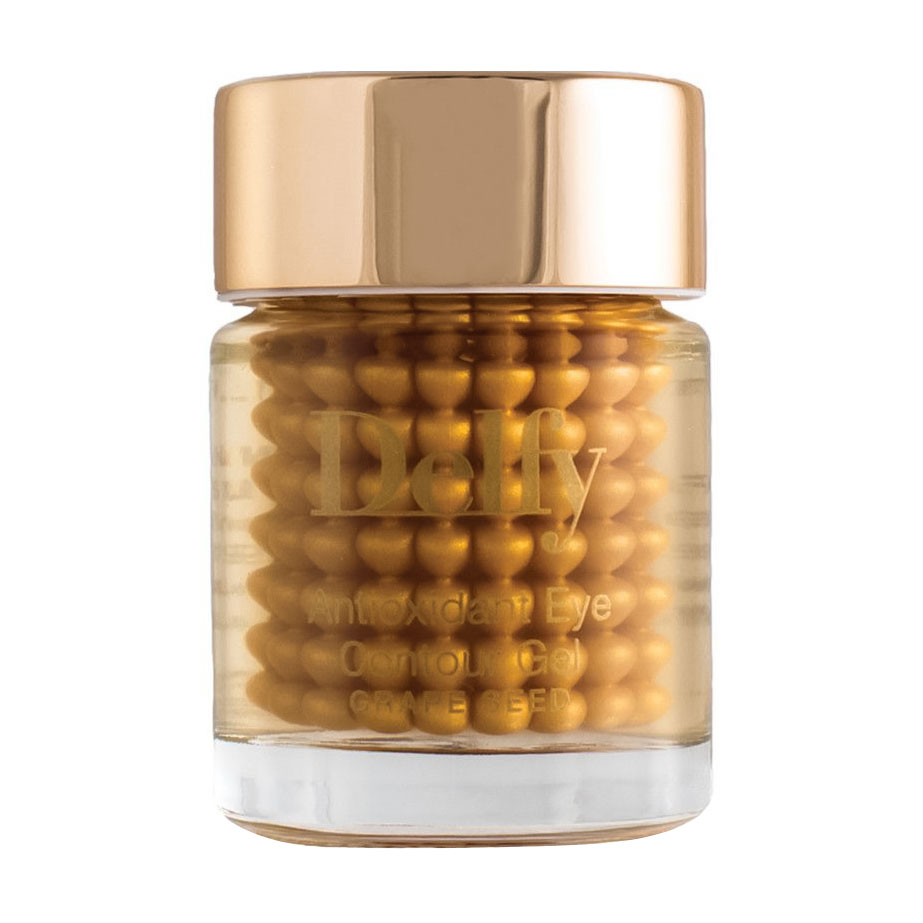 Уцінка! Антиоксидантний гель для шкіри навколо очей Delfy Antioxidant Eye Contour Gel Grape Seed з екстрактом виноградних кісточок, 15 мл